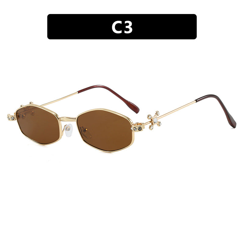 Damen Sonnenbrille mit eleganten Akzenten und UV-Schutz Brehn