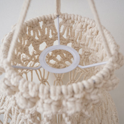 Macramé Hängelaterne Brehn