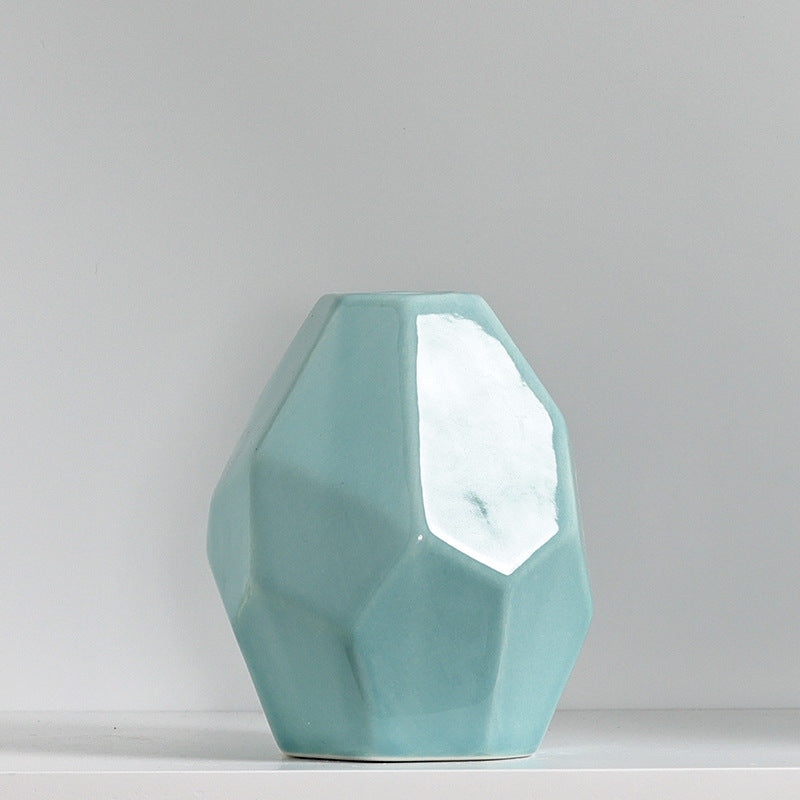 Geometrische Moderne Keramische Vase Brehn
