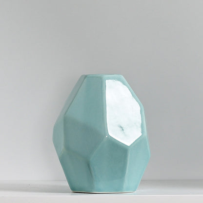 Geometrische Moderne Keramische Vase Brehn