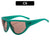 Stylische Schildbrille