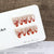 Künstlerisches, mit Kirschen verziertes Press-On Nail Art Set Brehn