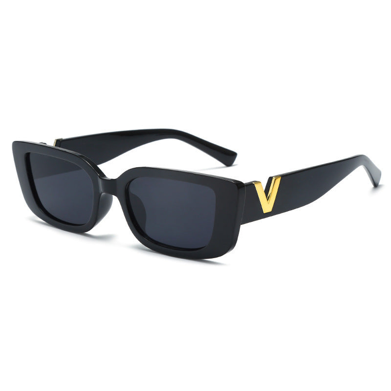 Damen modische Sonnenbrille im trendigen Leopardenmuster Brehn