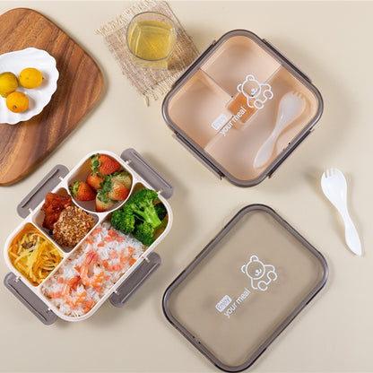 Multifunktionale Meal Prep Bento Box mit Fächern
