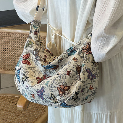 Dekorative Floral Gemusterte Slingtasche