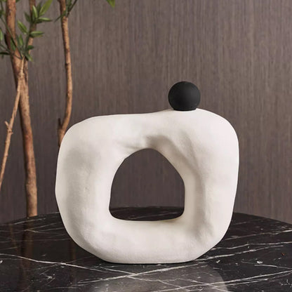 Abstrakte dekorative Heimskulptur
