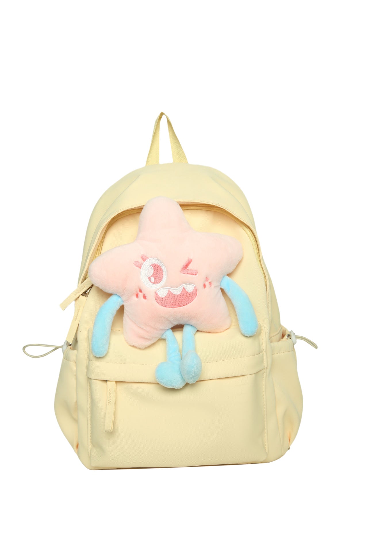 Plüsch-Rucksack mit Spielerischem Sternen-Motiv Brehn