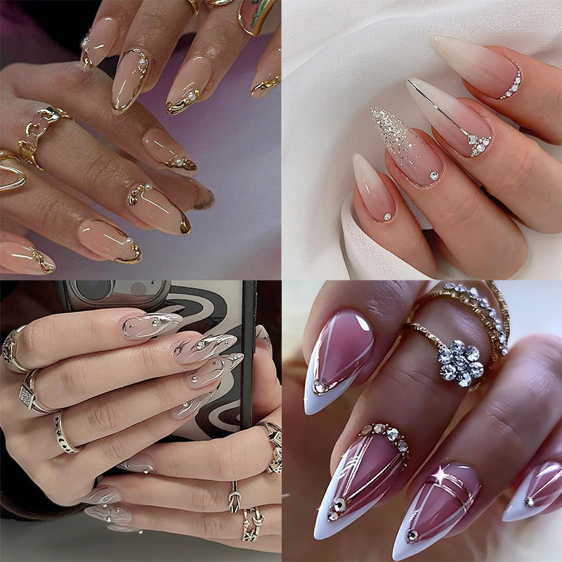 Elegante Nagelkunstverlängerungen Brehn