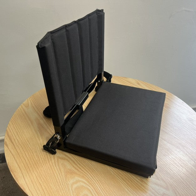 Damen Faltbarer Campingstuhl mit ergonomischer Rückenlehne Brehn