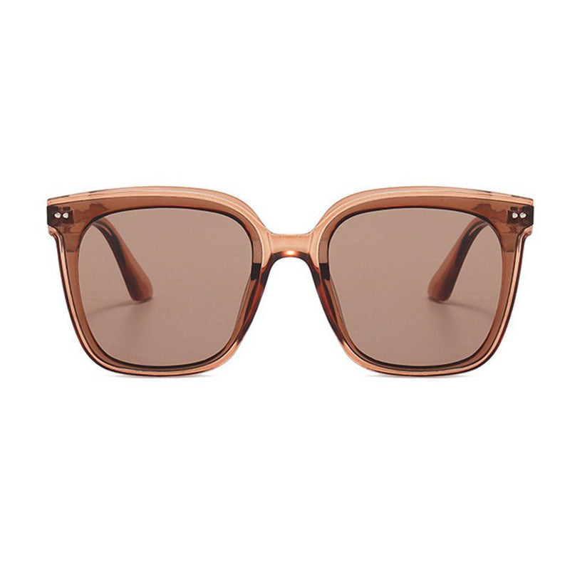 Damen Oversized Sonnenbrille mit modernem, kontrastierendem Design Brehn
