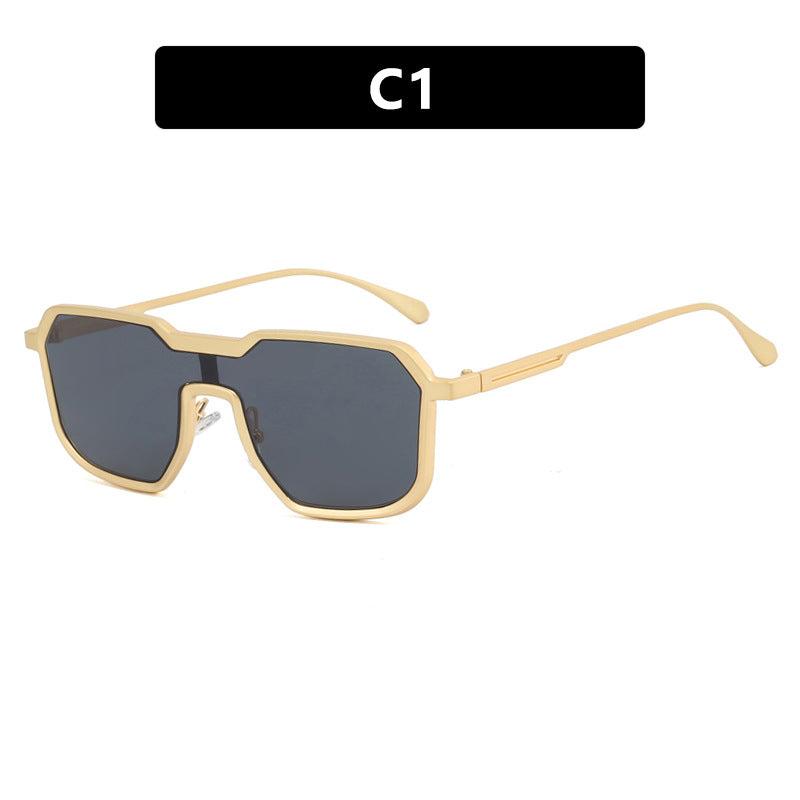 Damen extravagante geometrische Sonnenbrille mit schützendem UV-Filter Brehn