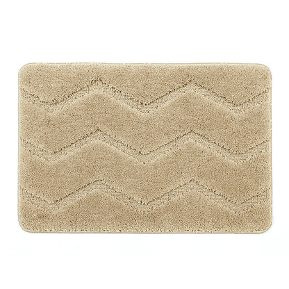 Chevron-Muster-Badmatte