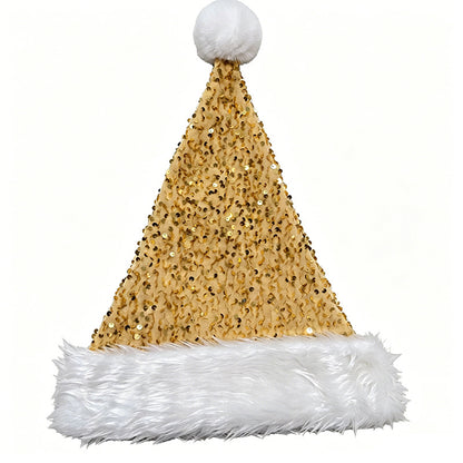 Festliche Glitzer-Mütze