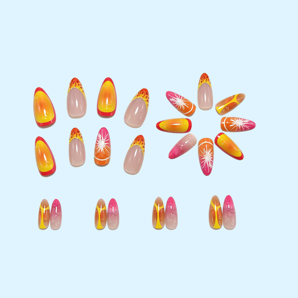 Kreative 3D Nagelkunst mit Fruchtigen Motiven Brehn