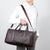 Gewebte Leder Reise-Tasche Brehn