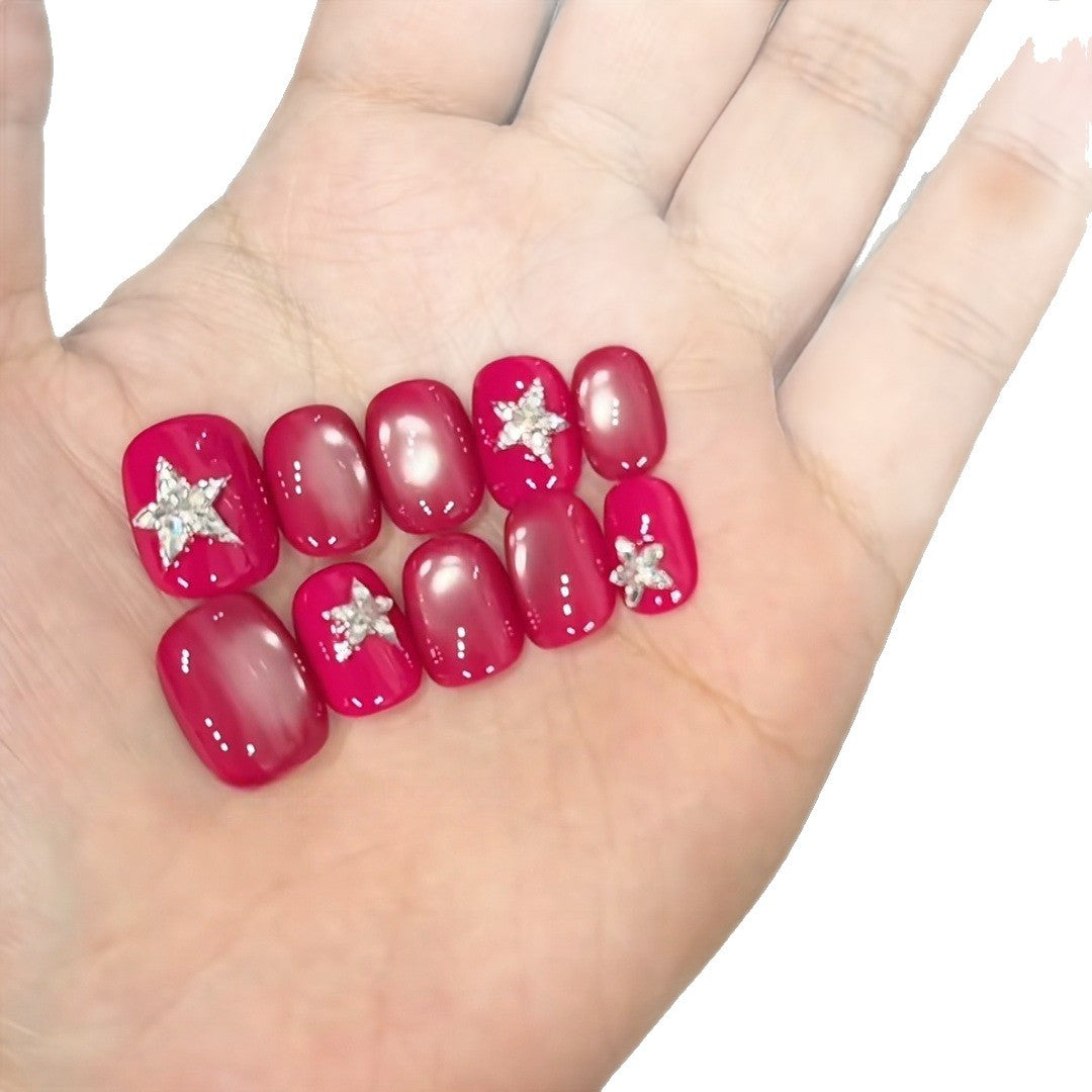 Glamorous Star-Accent Nail Tips Brehn
