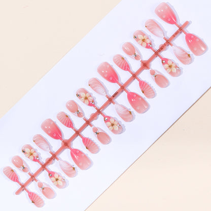 Elegante florale Acryl-Nagelverlängerungen Brehn 1789713211