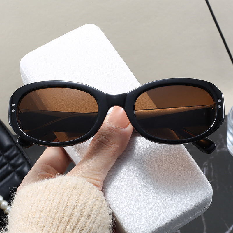 Damen elegante Oversized-Sonnenbrille mit schützendem UV-Schutz Brehn