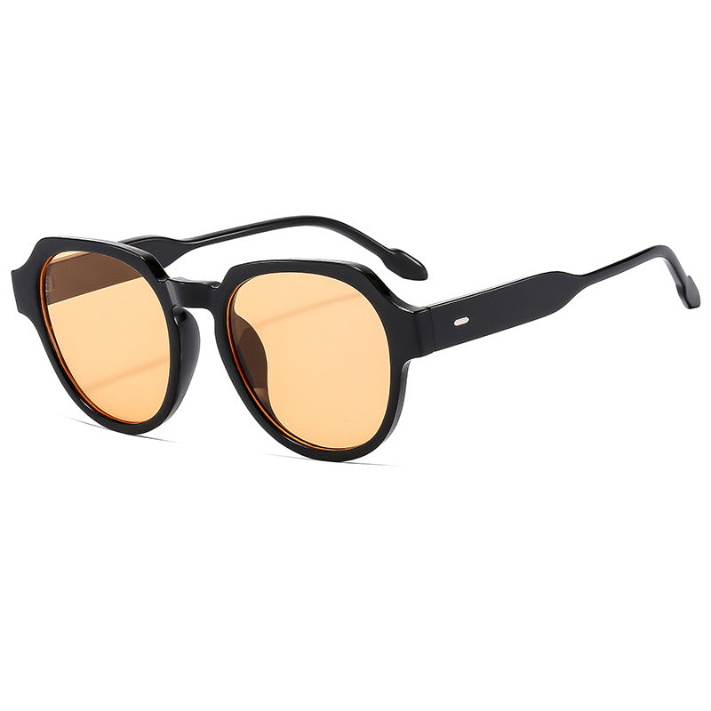 Damen Modische Sonnenbrille im modernen Oktagon-Design Brehn