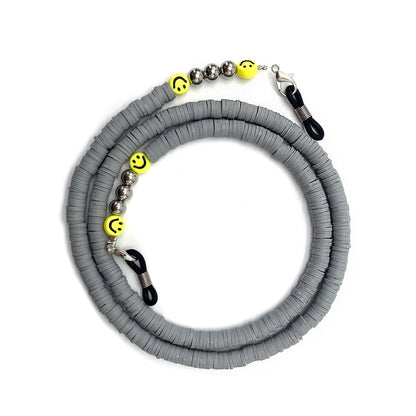 Bunte Smile Perlen Brillen Kette Brehn