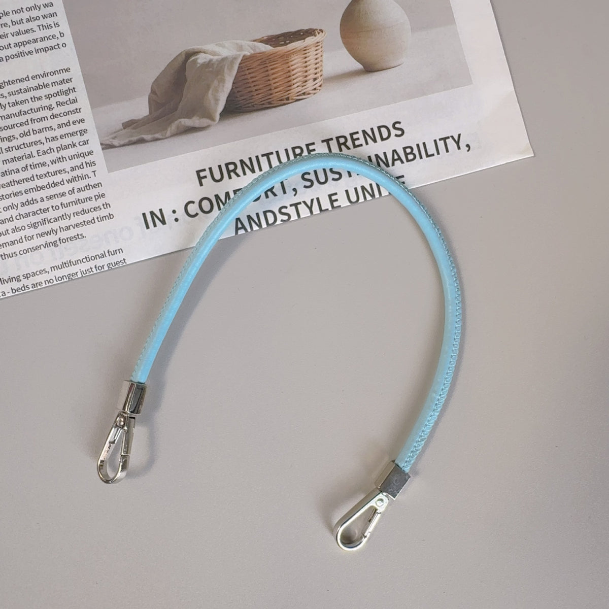 Stylische Leder-Handyband Brehn