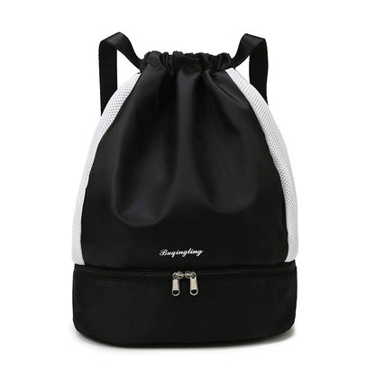 Mesh Drawstring Sport Rucksack