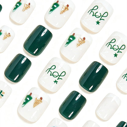 Festliches Feiertags-Nageldesign Brehn