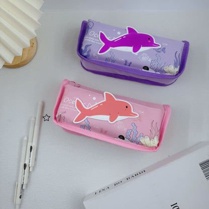 Süßes Delfin-Design Federmäppchen Brehn
