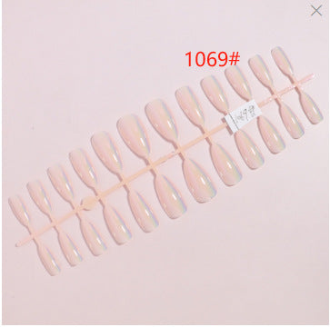 Iridescent Press-On Nail Set Brehn