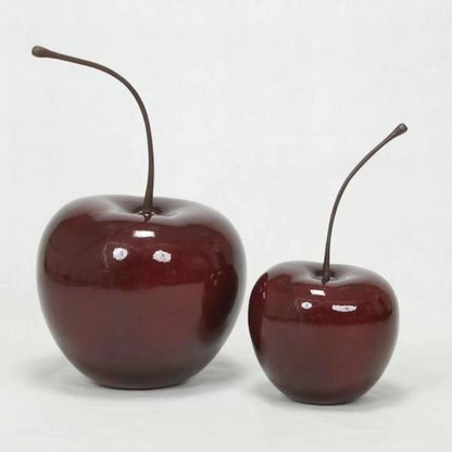 Dekorativer Goldapfel-Skulptur