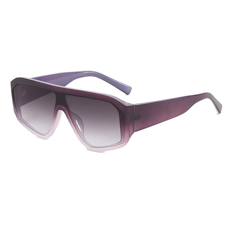 Damen Modische Oversized-Sonnenbrille im futuristischen Design Brehn