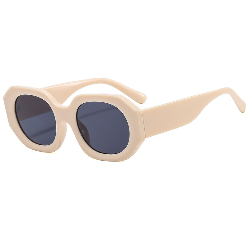 Damen modische Sonnenbrille im eleganten, achteckigen Design Brehn