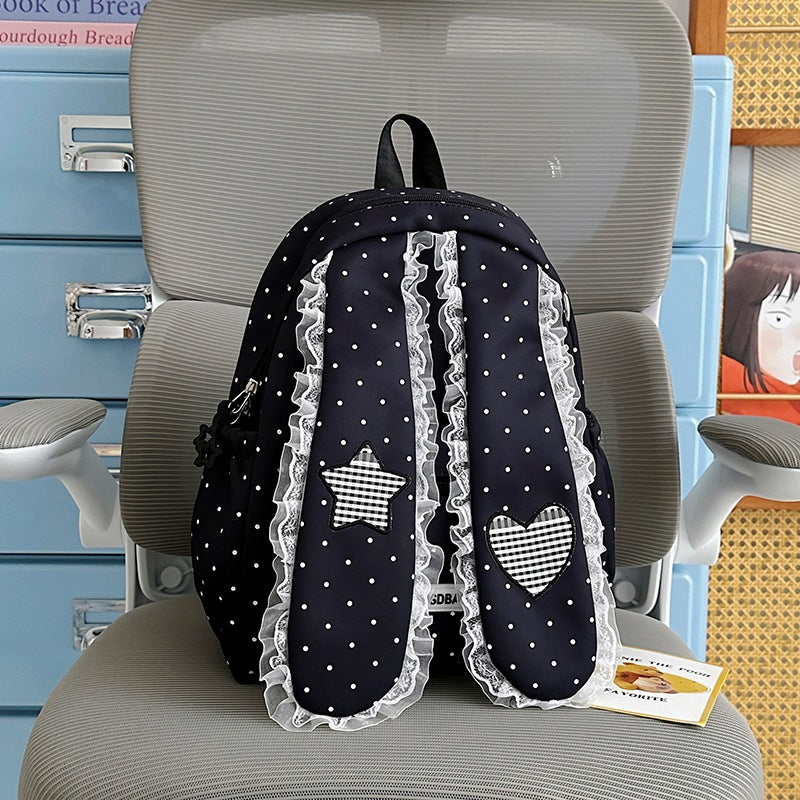 Bunny Ears Design Rucksack Brehn
