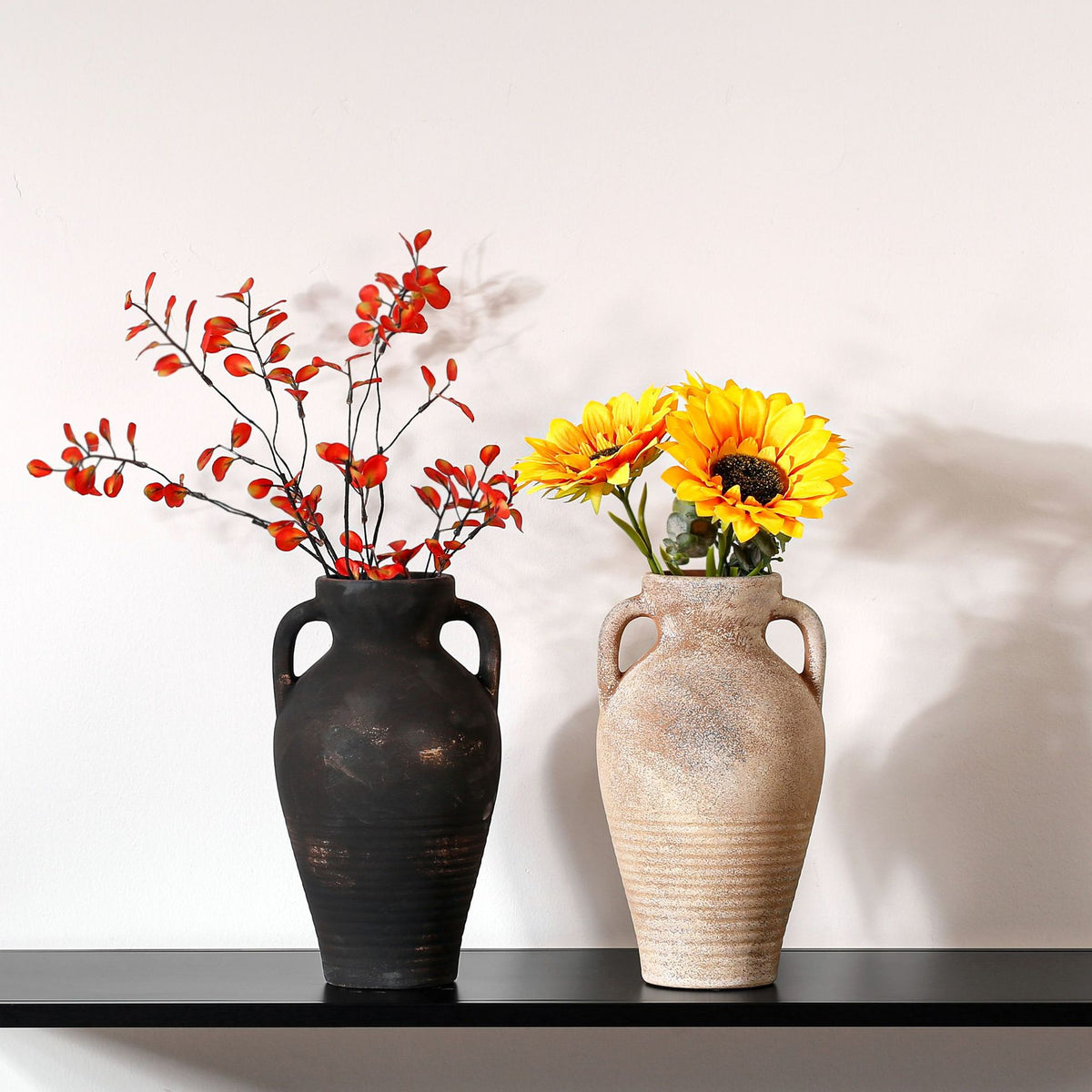 Handgefertigte Keramikvase Brehn