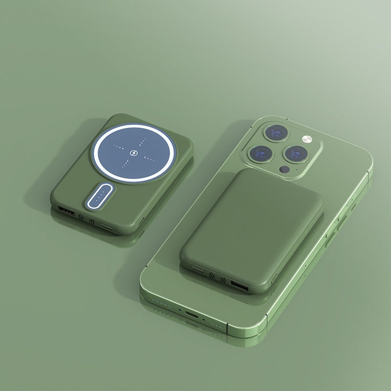Tragbare Induktions-Powerbank mit Smart-Funktion Brehn
