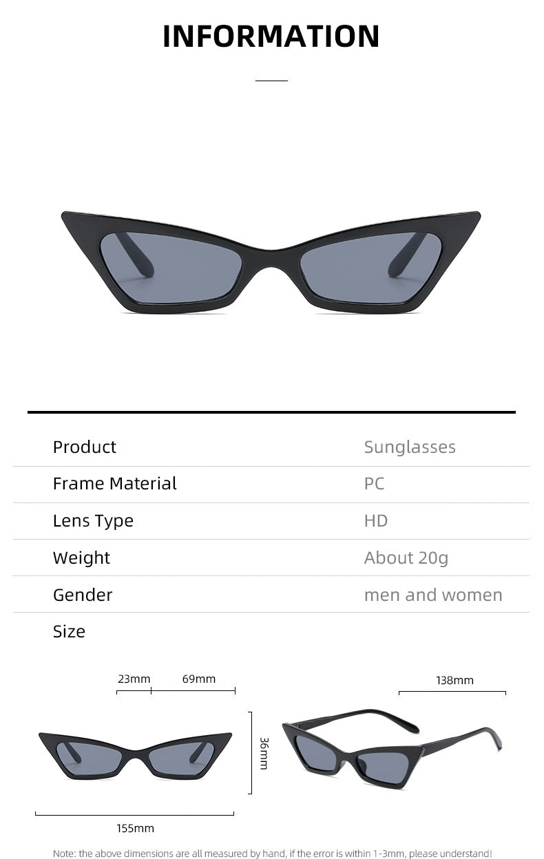 Damen modische Cat-Eye Sonnenbrille Brehn