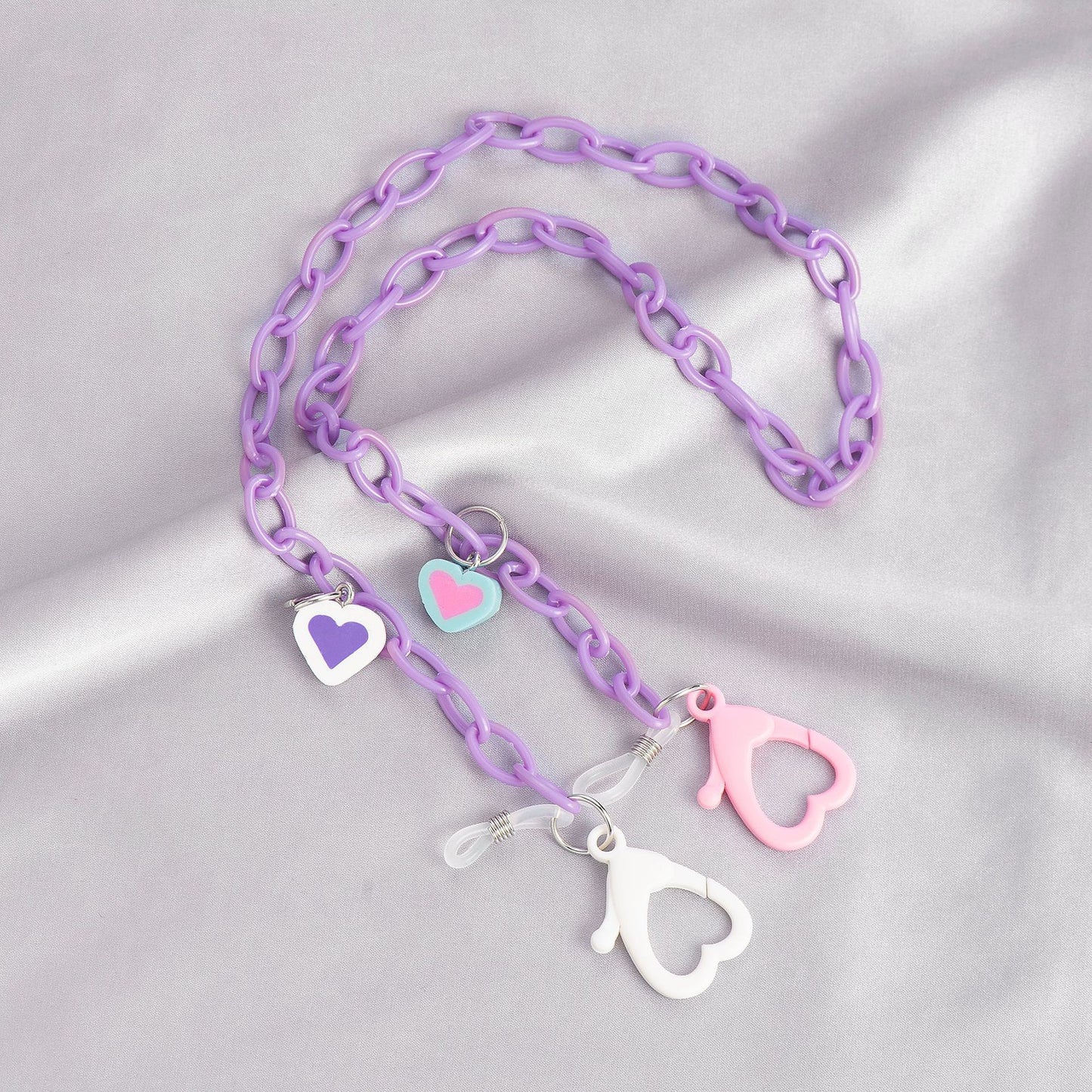 Stylische Herz-Themen Brillen Kette Brehn