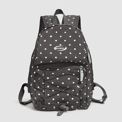 Trendy gepunkteter lässiger Rucksack Brehn
