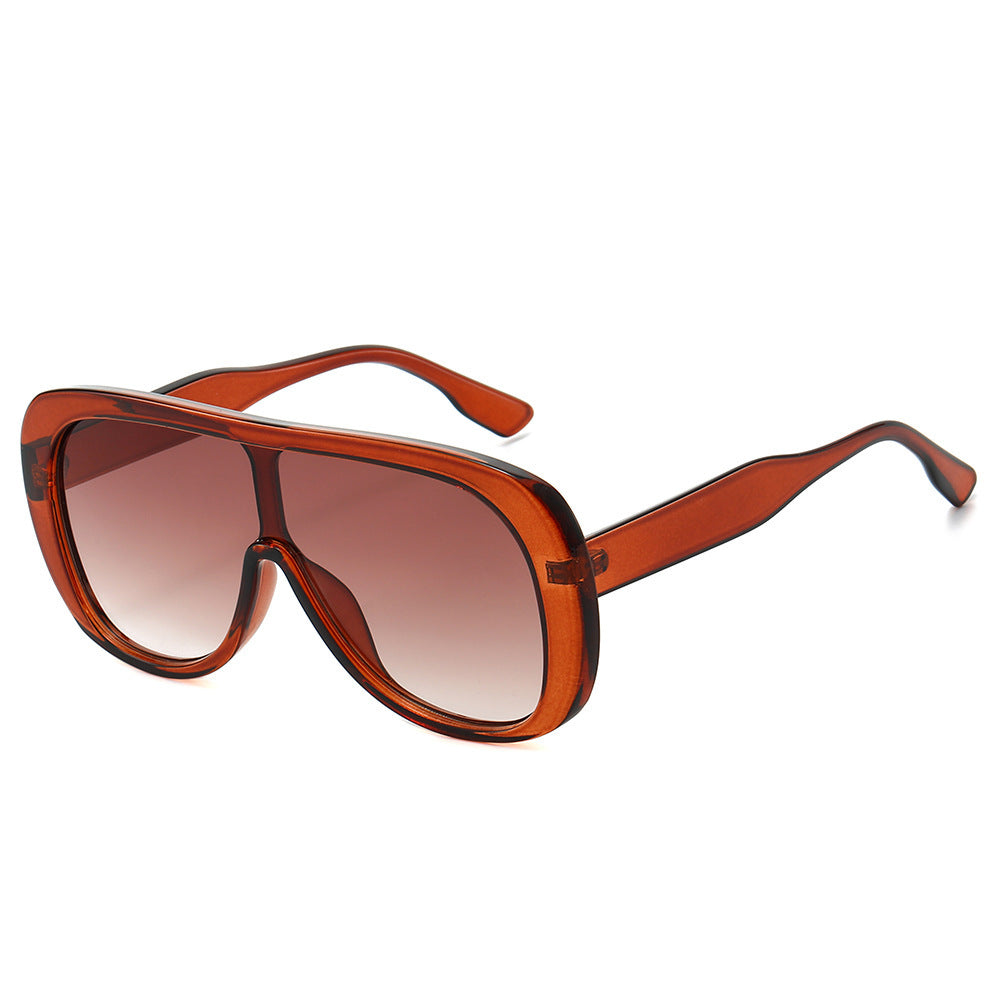 Zeitgenössische Shield Sonnenbrille Brehn