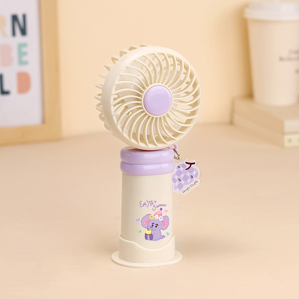 Damen tragbarer Mini-Ventilator mit flexiblem Standfuß Brehn