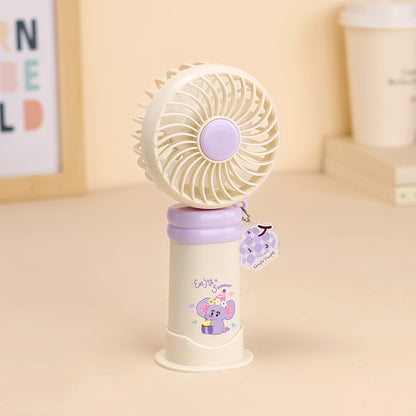 Damen tragbarer Mini-Ventilator mit flexiblem Standfuß Brehn