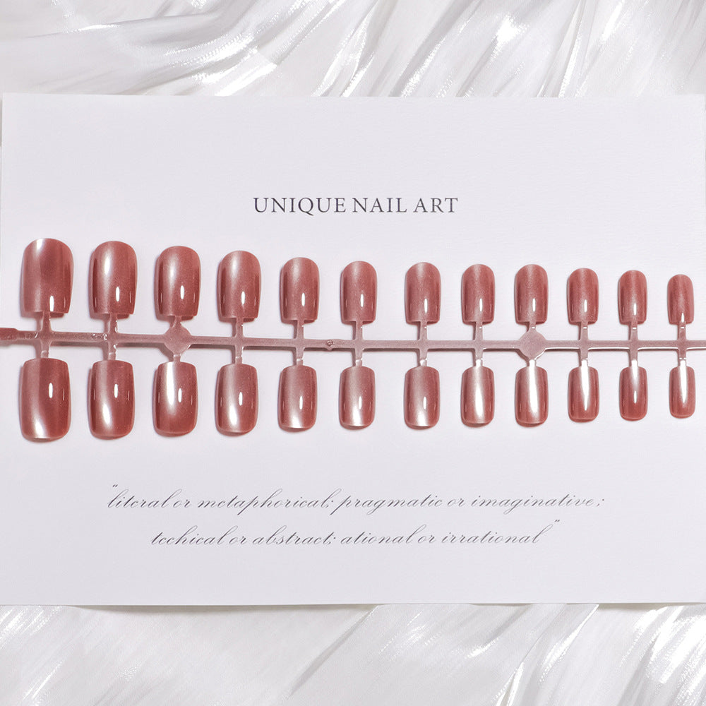 Einzigartiges Press-On Nageldesign Set Brehn