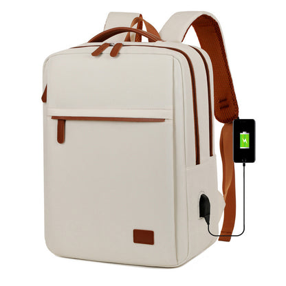 Hochkapazitäts-Multi-Compartment-Laptop-Schulranzen Brehn