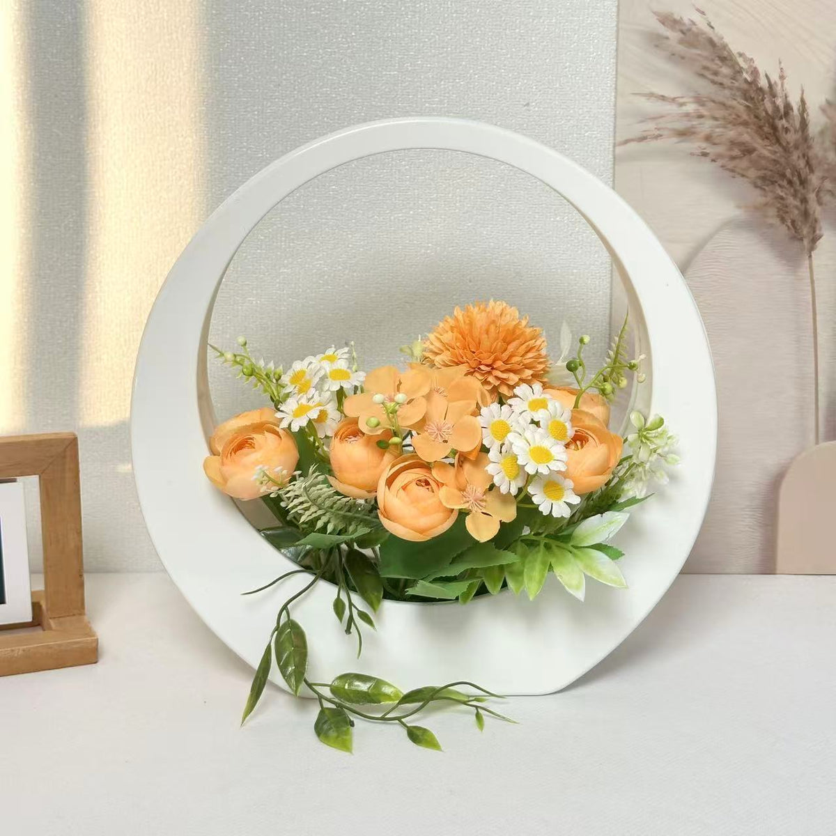 Elegante florale dekorative Mittelstück