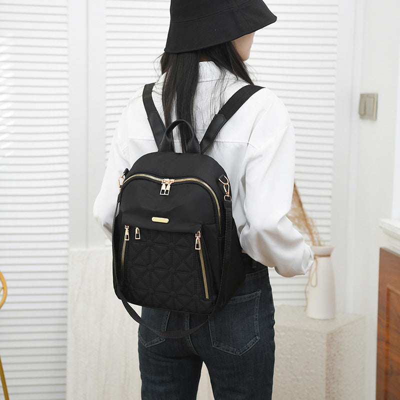 Elegante Rucksacktasche mit Strukturiertem Design und Praktischen Fächern Brehn