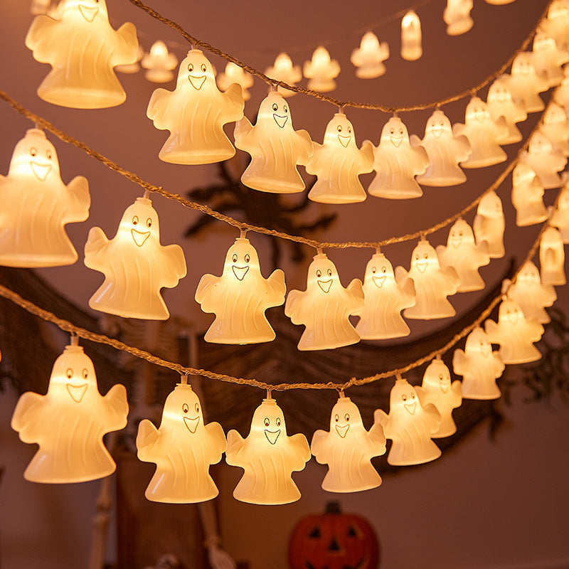 Festliche Geister LED Lichterkette Brehn