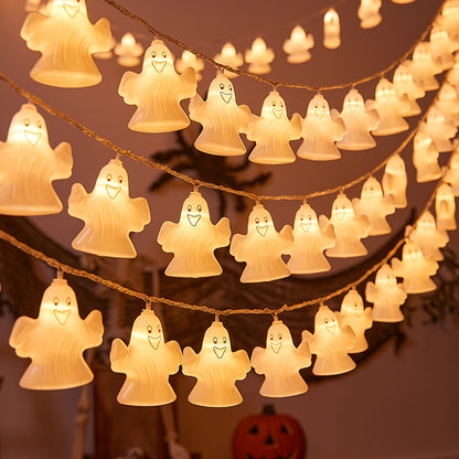 Festliche Geister LED Lichterkette Brehn