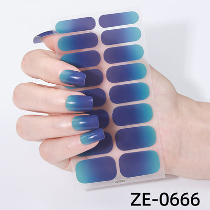 Gradient Ombre Nagel Wraps