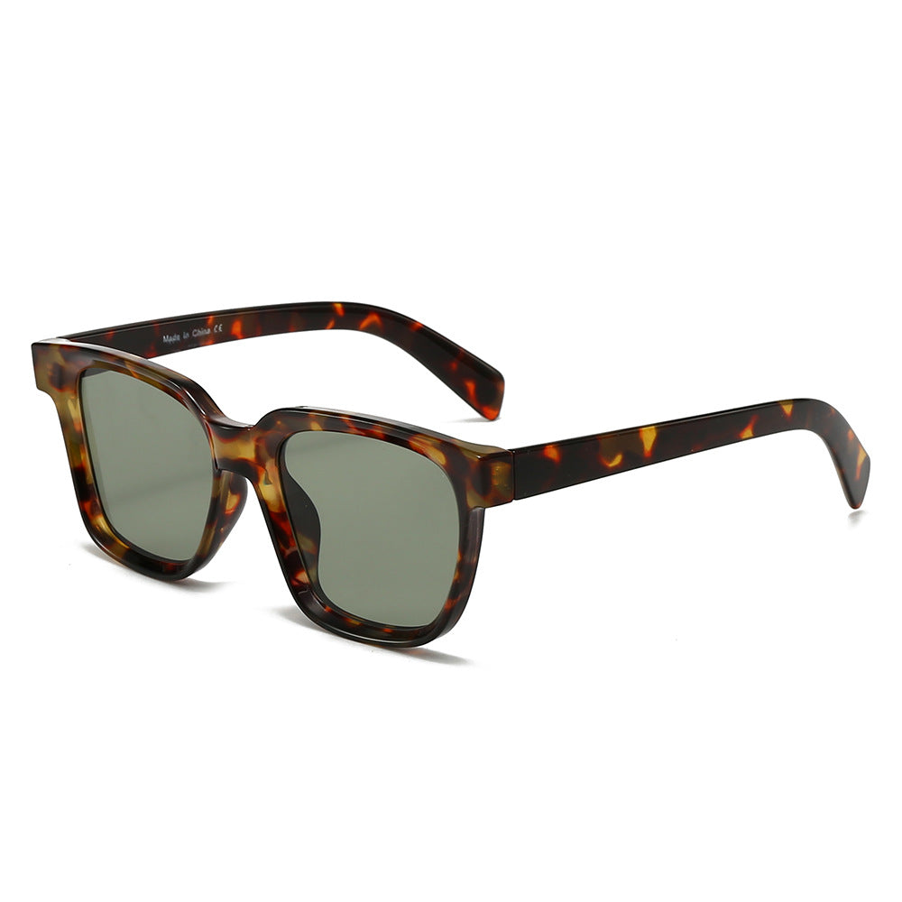 Damen elegante quadratische Sonnenbrille mit UV-Schutz und stabilem Rahmen Brehn