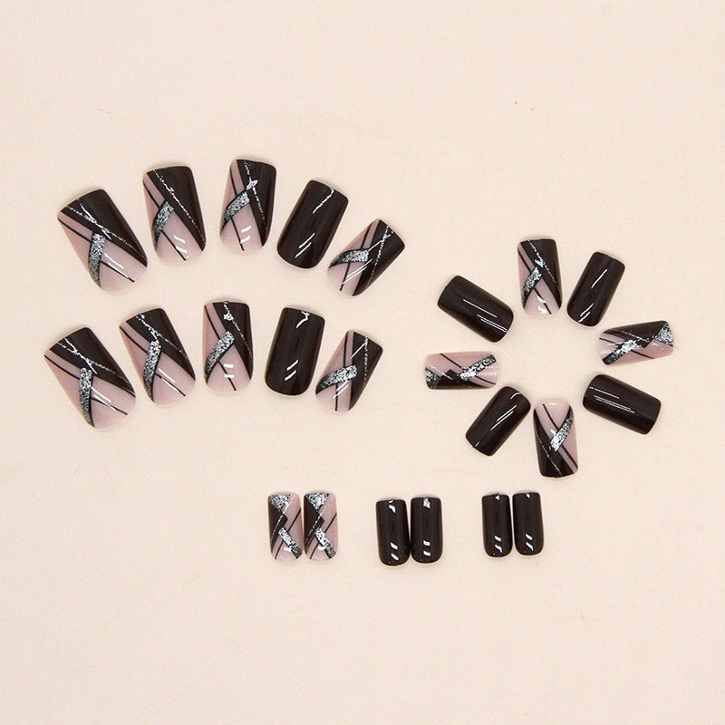 Künstlerisches Glam Nageldesign Set Brehn